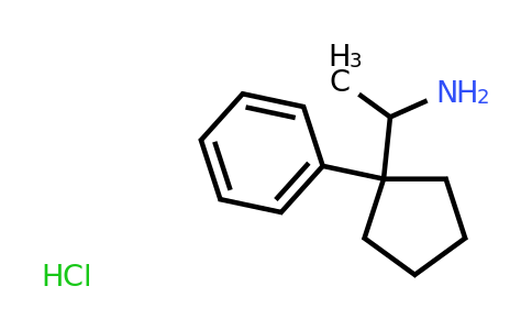 CAS 1607302-84-0 | 1-(1-phenylcyclopentyl)ethan-1-amine hydrochloride