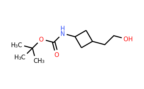 CAS 1607474-26-9 | tert-butyl N-[3-(2-hydroxyethyl)cyclobutyl]carbamate