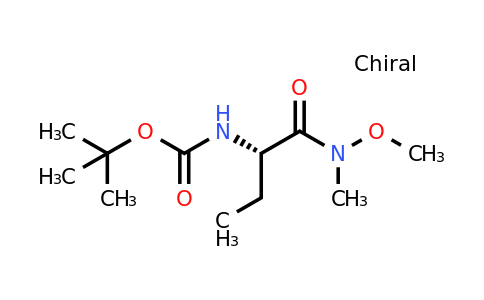 (S)-2-(Boc-amino)-N-methoxy-N-methylbutyramide