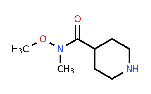 CAS 160809-37-0 | N-methoxy-N-methylpiperidine-4-carboxamide