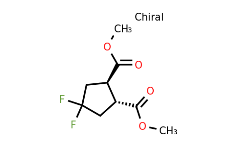 CAS 1608143-72-1 | 1,2-dimethyl trans-4,4-difluorocyclopentane-1,2-dicarboxylate