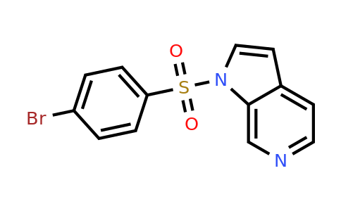 CAS 1609172-16-8 | 1-((4-bromophenyl)sulfonyl)-1H-pyrrolo[2,3-c]pyridine