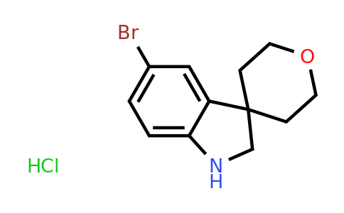 CAS 1609266-05-8 | 5-bromo-1,2-dihydrospiro[indole-3,4'-oxane] hydrochloride