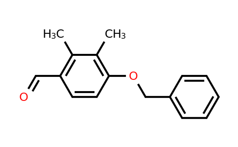CAS 1609289-76-0 | 2,3-Dimethyl-4-(phenylmethoxy)benzaldehyde