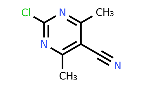 CAS 1609291-11-3 | 2-chloro-4,6-dimethylpyrimidine-5-carbonitrile