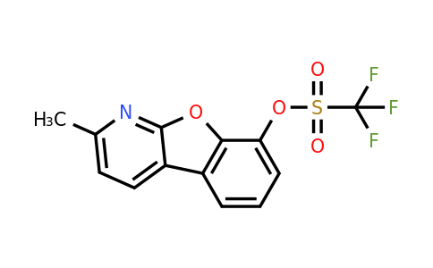 CAS 1609373-98-9 | 2-Methylbenzofuro[2,3-b]pyridin-8-yl trifluoromethanesulfonate