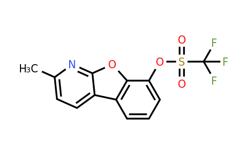 2-Methylbenzofuro[2,3-b]pyridin-8-yl trifluoromethanesulfonate