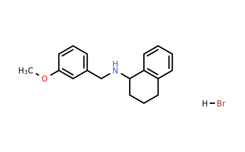 CAS 1609399-86-1 | N-(3-Methoxybenzyl)-1,2,3,4-tetrahydronaphthalen-1-amine hydrobromide