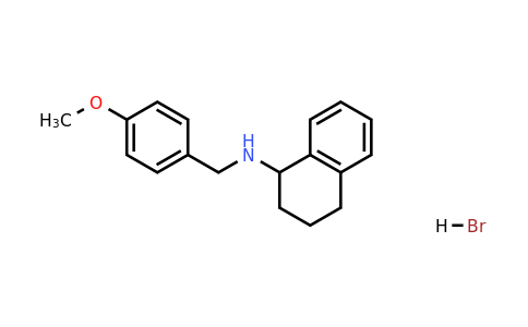 CAS 1609399-95-2 | N-(4-Methoxybenzyl)-1,2,3,4-tetrahydronaphthalen-1-amine hydrobromide