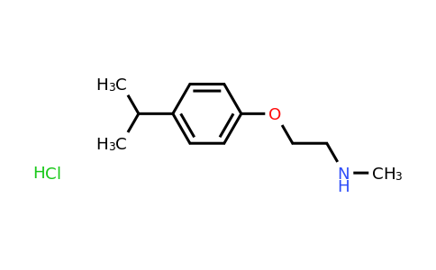CAS 1609401-07-1 | 2-(4-Isopropylphenoxy)-N-methylethanamine hydrochloride