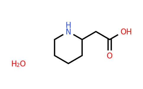 CAS 1609403-08-8 | 2-(Piperidin-2-yl)acetic acid hydrate