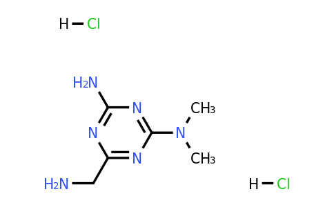 CAS 1609403-23-7 | 6-(Aminomethyl)-N2,N2-dimethyl-1,3,5-triazine-2,4-diamine dihydrochloride