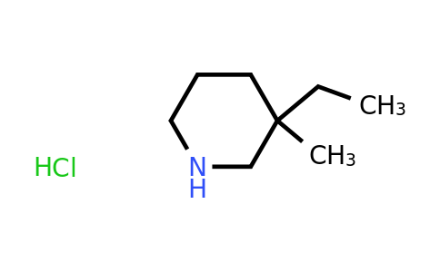 CAS 1609403-36-2 | 3-Ethyl-3-methylpiperidine hydrochloride