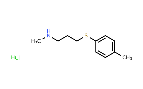 CAS 1609406-59-8 | N-Methyl-3-(p-tolylthio)propan-1-amine hydrochloride