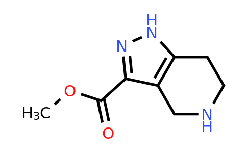 CAS 1609522-07-7 | 4,5,6,7-Tetrahydro-1H-pyrazolo[4,3-c]pyridine-3-carboxylic acid methyl ester
