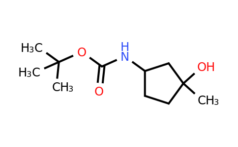 CAS 1609546-14-6 | tert-butyl N-(3-hydroxy-3-methylcyclopentyl)carbamate
