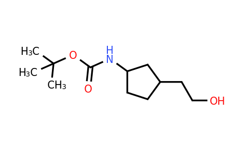 CAS 1609546-17-9 | tert-butyl N-[3-(2-hydroxyethyl)cyclopentyl]carbamate