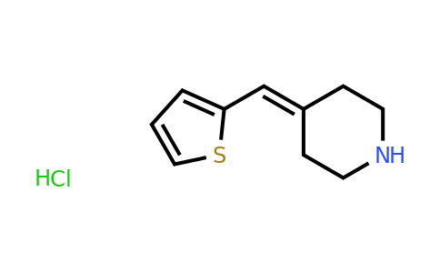 CAS 1609578-56-4 | 4-[(thiophen-2-yl)methylidene]piperidine hydrochloride