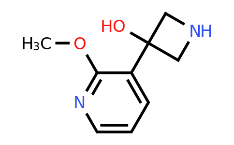 CAS 1609671-95-5 | 3-(2-methoxypyridin-3-yl)azetidin-3-ol