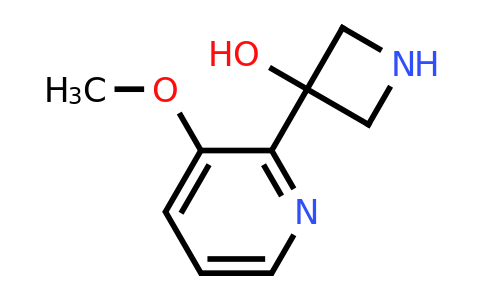 CAS 1609671-97-7 | 3-(3-methoxypyridin-2-yl)azetidin-3-ol