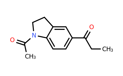 CAS 160968-91-2 | 1-(1-Acetylindolin-5-yl)propan-1-one