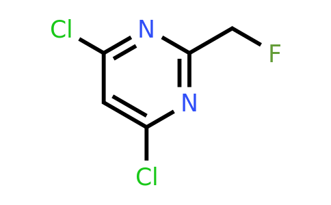 CAS 16097-55-5 | 4,6-dichloro-2-(fluoromethyl)pyrimidine