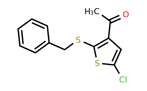 CAS 160982-09-2 | 1-(2-(Benzylthio)-5-chlorothiophen-3-YL)ethanone
