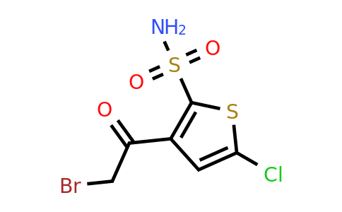 CAS 160982-11-6 | 3-(2-Bromo-acetyl)-5-chloro-thiophene-2-sulfonic acid amide