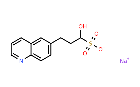 CAS 1609934-65-7 | Sodium 1-hydroxy-3-(quinolin-6-yl)propane-1-sulfonate