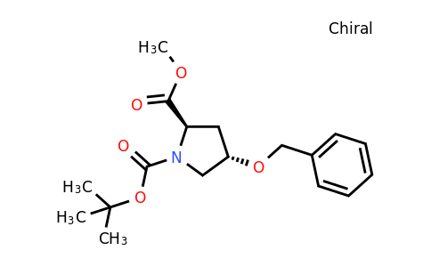 CAS 1610036-44-6 | O1-tert-butyl O2-methyl (2R,4S)-4-benzyloxypyrrolidine-1,2-dicarboxylate