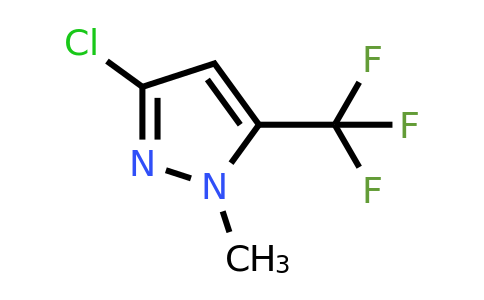 CAS 161038-55-7 | 3-chloro-1-methyl-5-(trifluoromethyl)-1H-pyrazole