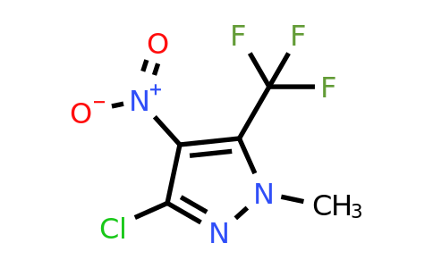 CAS 161038-58-0 | 3-chloro-1-methyl-4-nitro-5-(trifluoromethyl)-1H-pyrazole