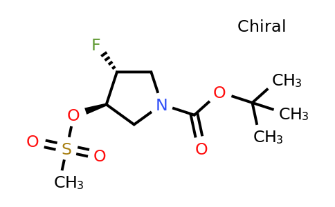 CAS 1610417-31-6 | tert-butyl (3R,4R)-3-fluoro-4-methylsulfonyloxy-pyrrolidine-1-carboxylate