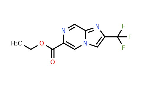CAS 1610666-96-0 | ethyl 2-(trifluoromethyl)imidazo[1,2-a]pyrazine-6-carboxylate