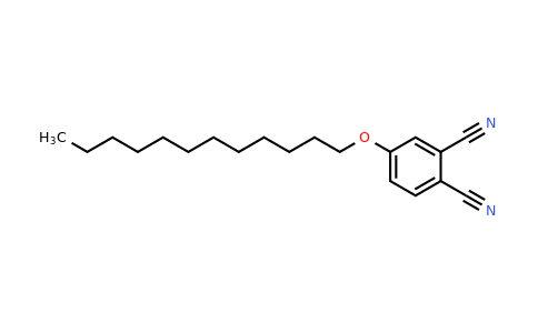 CAS 161082-75-3 | 4-(Dodecyloxy)phthalonitrile