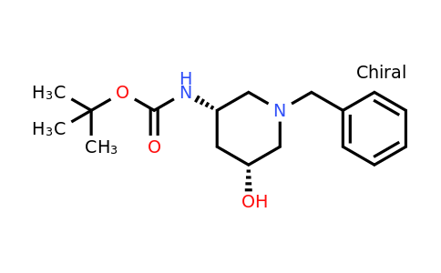 CAS 1611481-19-6 | tert-butyl N-[(3S,5R)-1-benzyl-5-hydroxy-3-piperidyl]carbamate