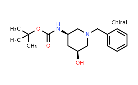CAS 1611481-20-9 | tert-butyl N-[(3R,5S)-1-benzyl-5-hydroxy-3-piperidyl]carbamate
