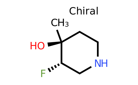 CAS 1612176-04-1 | trans-3-fluoro-4-methylpiperidin-4-ol