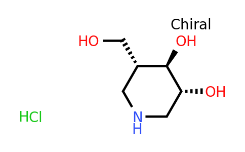 CAS 161302-93-8 | (3R,4R,5R)-5-(Hydroxymethyl)piperidine-3,4-diol hydrochloride