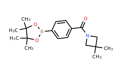 CAS 1613050-81-9 | [4-(3,3-dimethylazetidine-1-carbonyl)phenyl]boronic acid pinacol ester