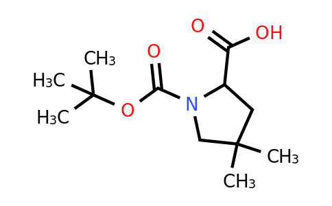 CAS 1613115-21-1 | 1-Boc-4,4-dimethyl-pyrrolidine-2-carboxylic acid