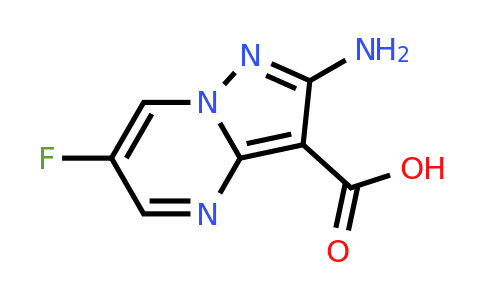 CAS 1613191-77-7 | 2-amino-6-fluoropyrazolo[1,5-a]pyrimidine-3-carboxylic acid