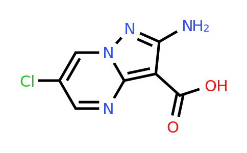 CAS 1613191-81-3 | 2-amino-6-chloropyrazolo[1,5-a]pyrimidine-3-carboxylic acid