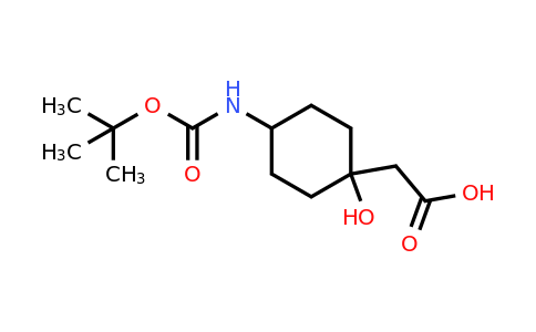 CAS 1613269-44-5 | 2-[4-(tert-butoxycarbonylamino)-1-hydroxy-cyclohexyl]acetic acid