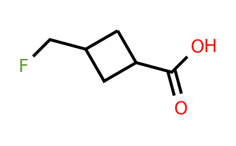CAS 1613330-51-0 | 3-(fluoromethyl)cyclobutane-1-carboxylic acid