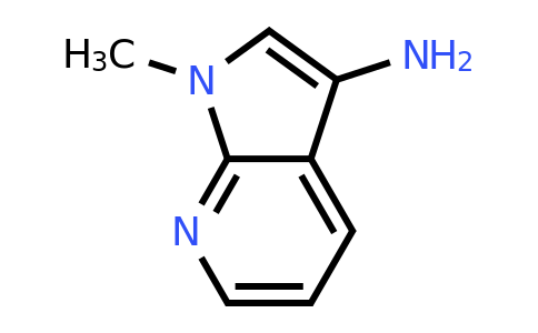 CAS 1613516-54-3 | 1-methyl-1H-pyrrolo[2,3-b]pyridin-3-amine