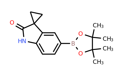 CAS 1613639-40-9 | 5'-(4,4,5,5-Tetramethyl-1,3,2-dioxaborolan-2-yl)spiro[cyclopropane-1,3'-indolin]-2'-one
