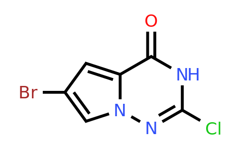 CAS 1613751-15-7 | 6-bromo-2-chloro-3H,4H-pyrrolo[2,1-f][1,2,4]triazin-4-one