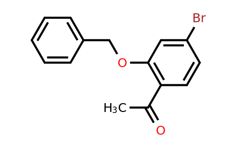 1-[2-(benzyloxy)-4-bromophenyl]ethan-1-one