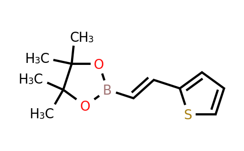 CAS 161395-82-0 | 4,4,5,5-tetramethyl-2-[(E)-2-(thiophen-2-yl)ethenyl]-1,3,2-dioxaborolane
